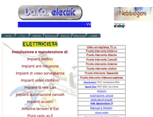 Tablet Screenshot of dacaelectric.it